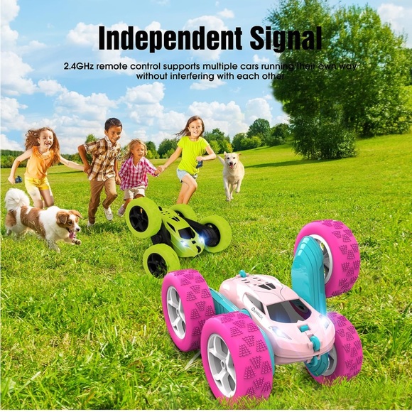 Remote Control Car, 2.4 GHZ Double Sided RC Stunt NEW⭐️ - Picture 4 of 11